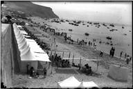 Vista parcial da vila e da baía de Sesimbra