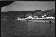 Vista parcial da vila e da baía de Sesimbra