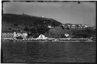 Vista parcial da vila e da baía de Sesimbra