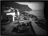 Vista parcial da vila e da baía de Sesimbra