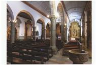 Interior da igreja matriz de Santiago