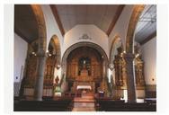 Interior da igreja matriz de Santiago